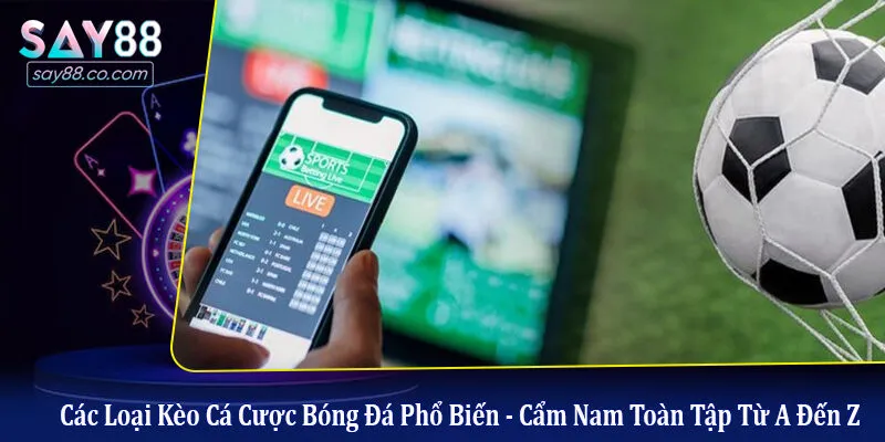 các loại kèo cá cược bóng đá phổ biến