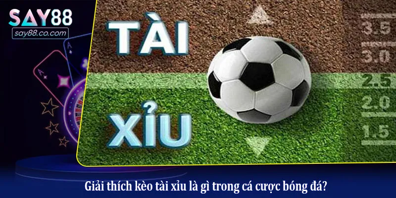 Giải thích kèo tài xỉu là gì trong cá cược bóng đá?