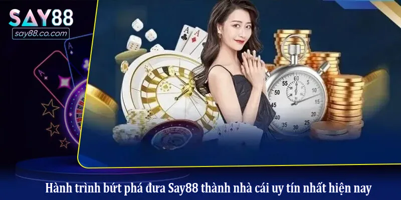 Hành trình bứt phá đưa Say88 thành nhà cái uy tín nhất hiện nay