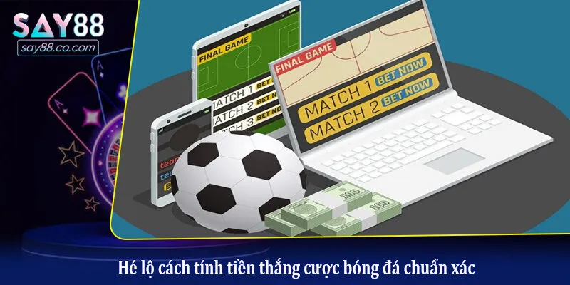 Hé lộ cách tính tiền thắng cược bóng đá chuẩn xác
