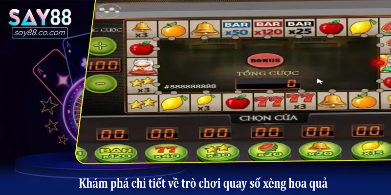 Khám phá chi tiết về trò chơi quay số xèng hoa quả