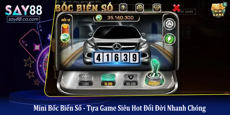 mini bốc biển số