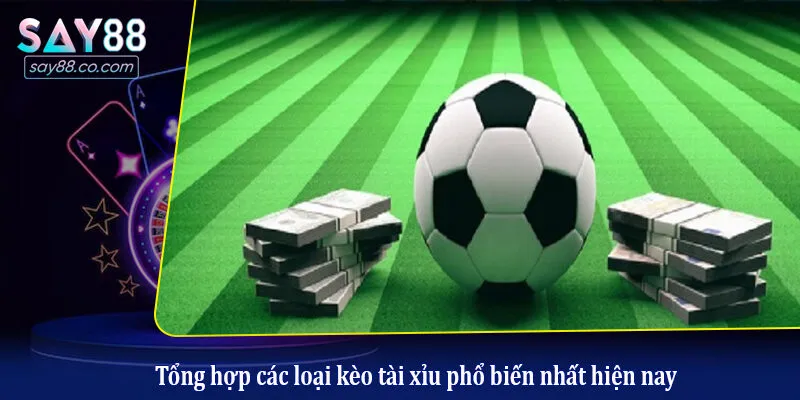 Tổng hợp các loại kèo tài xỉu phổ biến nhất hiện nay