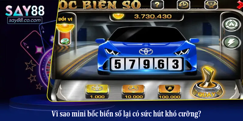Vì sao mini bốc biển số lại có sức hút khó cưỡng?