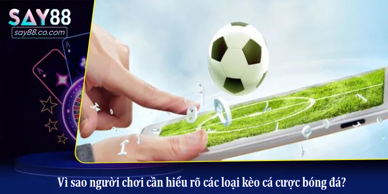 Vì sao người chơi cần hiểu rõ các loại kèo cá cược bóng đá?